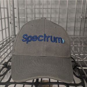 Spectrum Employee Baseball Cap Hat Embroidery Puff 3D Velcro